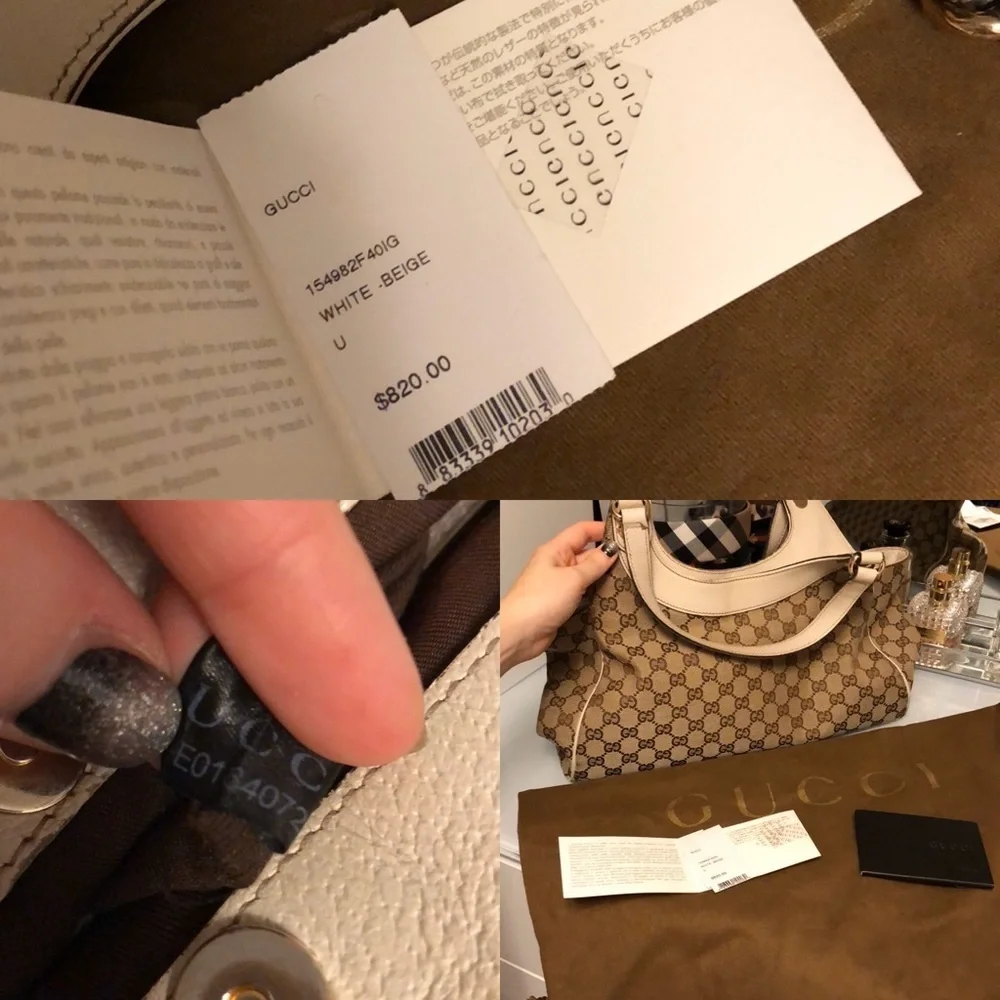 Gucci Monogram Charmy Medium Shoulder Bag